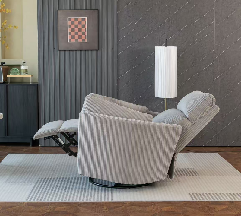 Rever Bebe Milano Electric Recliner Glider Nursery Chair