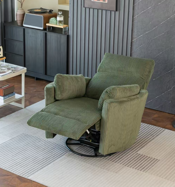 Rever Bebe Milano Electric Recliner Glider Nursery Chair