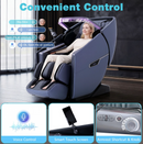 Costway Immersion 63 4D Full Body Massage Chair with Heating Shawl and Airbags