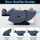 Costway Immersion 63 4D Full Body Massage Chair with Heating Shawl and Airbags