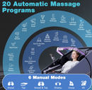 Costway Immersion 63 4D Full Body Massage Chair with Heating Shawl and Airbags