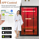 Relaxe Caldera™ Full Spectrum Infrared Sauna With Red Light