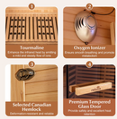 Relaxe Caldera™ Full Spectrum Infrared Sauna With Red Light