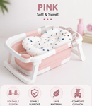 Rever Bebe Foldable Bath with thermometer and Mat V2