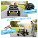 24V Ride-On Toy for Kids with Horn and Music for Boys and Girls - Black - product detail 11