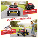 24V Ride-On Toy for Kids with Horn and Music for Boys and Girls - Red - product detail 11
