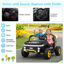 24V Ride-On Toy for Kids with Horn and Music for Boys and Girls - Black - product detail 5