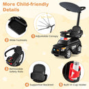 Police Toddler Push Car with Handle and Canopy product image 20