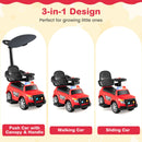 Police Toddler Push Car with Handle and Canopy product image 6