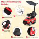 Police Toddler Push Car with Handle and Canopy product image 10