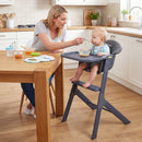 3-in-1 toddler highchair with soft seat cushion