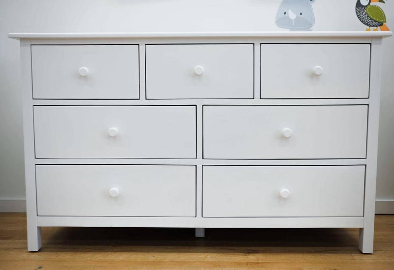 Rever Bebe Deluxe 7 Drawer/Chest Dresser with change table