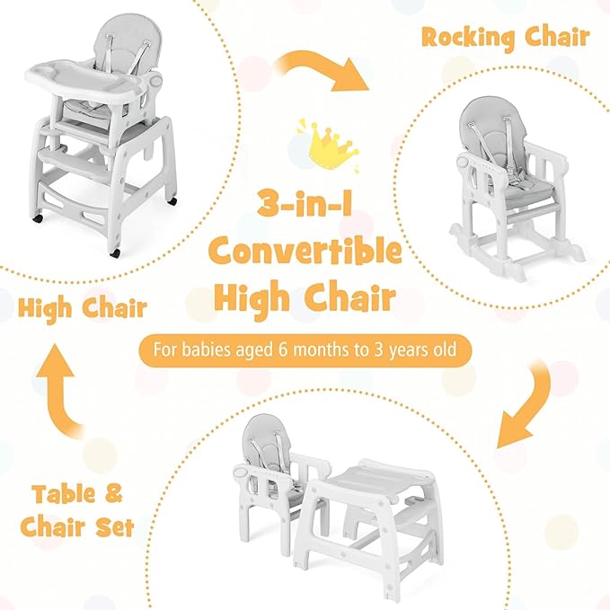 Rever Bebe Baby High Chair