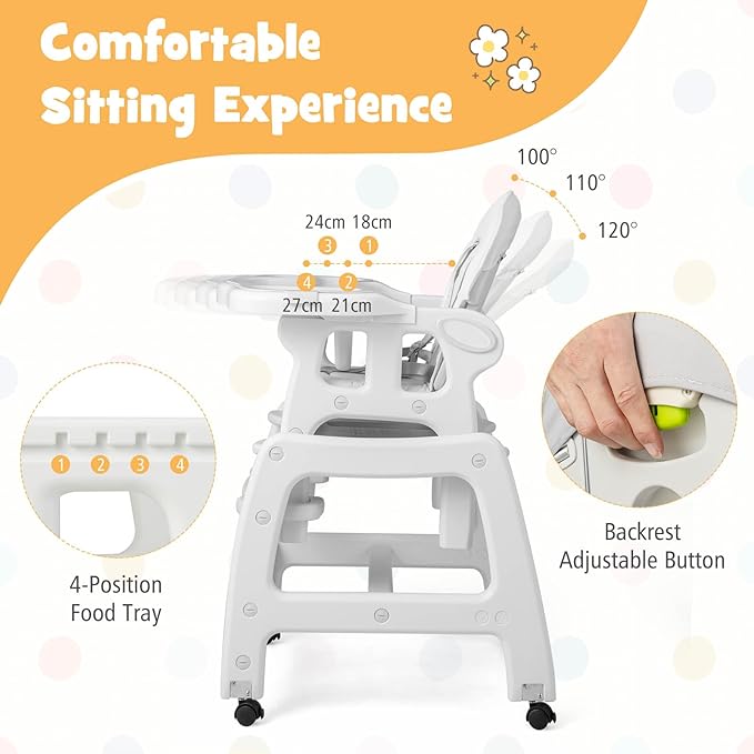 Rever Bebe Baby High Chair