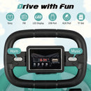 6V Electric Kids' Ride-On Bumper Car with 360° Spinning - Green - product detail 6