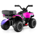 6V Kids' Ride-On ATV with Music and Spray Function - Pink - product detail 7