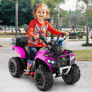 6V Kids' Ride-On ATV with Music and Spray Function - Pink - product detail 1
