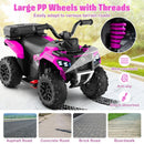 6V Kids' Ride-On ATV with Music and Spray Function - Pink - product detail 8