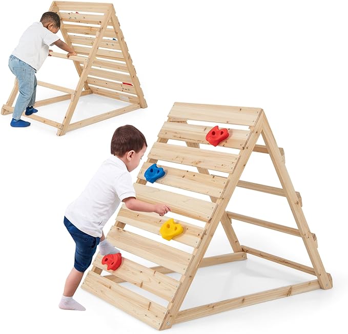 Rever bebe Double Sided Triangle Climber Playset