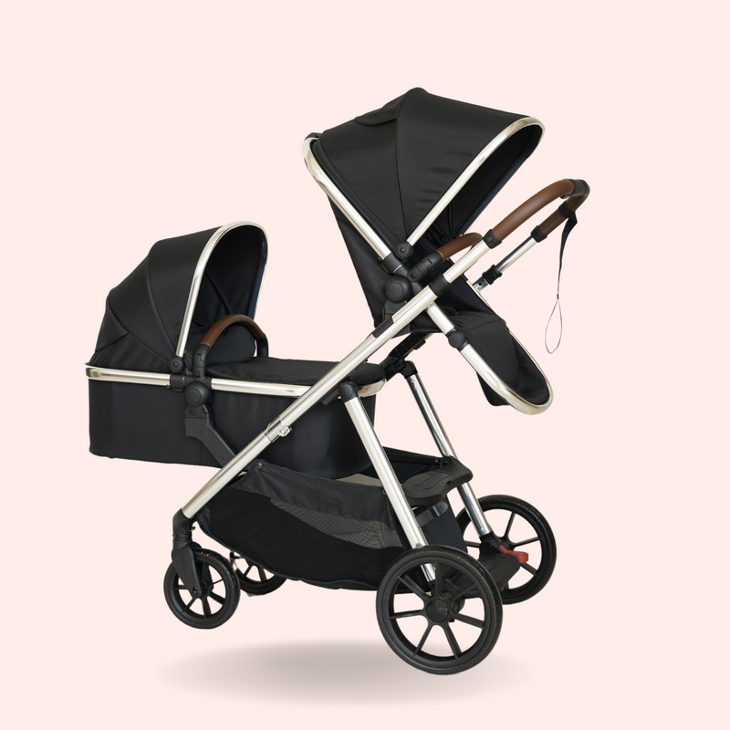 Rever Bebe Horizon Single To Double Pram / Stroller