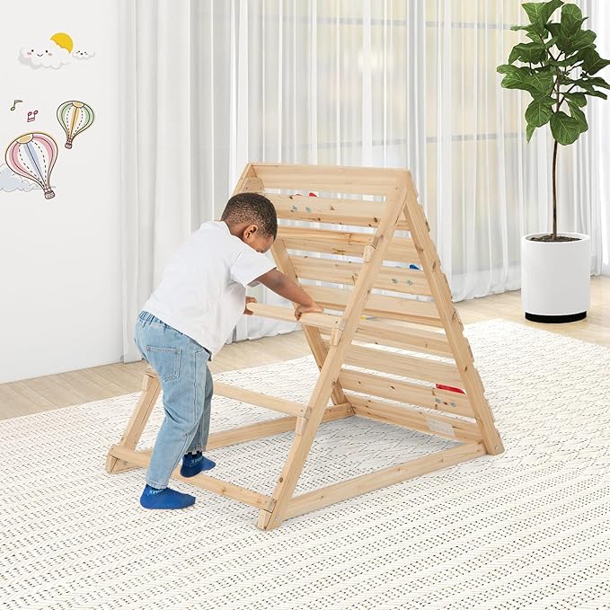 Rever bebe Double Sided Triangle Climber Playset