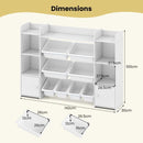 Kids Toy Storage Organizer and Flip-Open Sofa Set product image 4