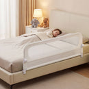 Foldable Toddler Bed Rail - White 120 cm