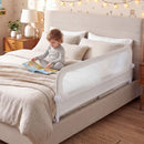 Foldable Toddler Bed Rail - White 150 cm