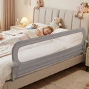 Foldable Toddler Bed Rail - Grey 180 cm