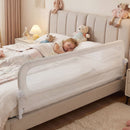 Foldable Toddler Bed Rail - White 180 cm