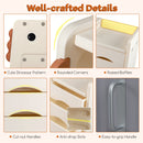 Dinosaur Toy Storage with 5 Bins and 3-Tier Bookshelf for Kids – product image 8