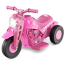 Electric Kid Ride-On Motorcycle with Bubble Maker and Music Button - Pink - product detail 5