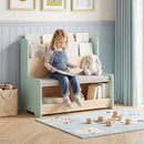 Kids Reading Nook with Bench, Toddler Toy Storage Organizer – product image 4