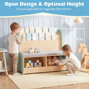 Kids Reading Nook with Bench, Toddler Toy Storage Organizer – product image 7