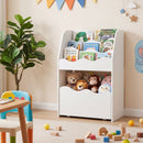 Kids Bookshelf and Toy Storage Organizer, 3-Tier Wooden Kids Book Shelf – product image 3