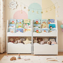 Kids Bookshelf and Toy Storage Organizer, 3-Tier Wooden Kids Book Shelf – product image 4