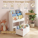 Kids Bookshelf and Toy Storage Organizer, 3-Tier Wooden Kids Book Shelf – product image 8