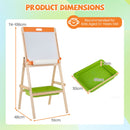2-in-1 Adjustable Wooden Kids Art Easel product image 3