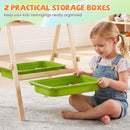 2-in-1 Adjustable Wooden Kids Art Easel product image 6