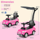 Licensed FIAT 3-in-1 Toddler Push Car product image 4