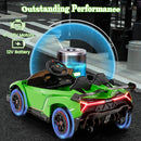 Licensed Lamborghini 4WD Kids' Ride-On Sports Car for Kids - Green - product detail 9