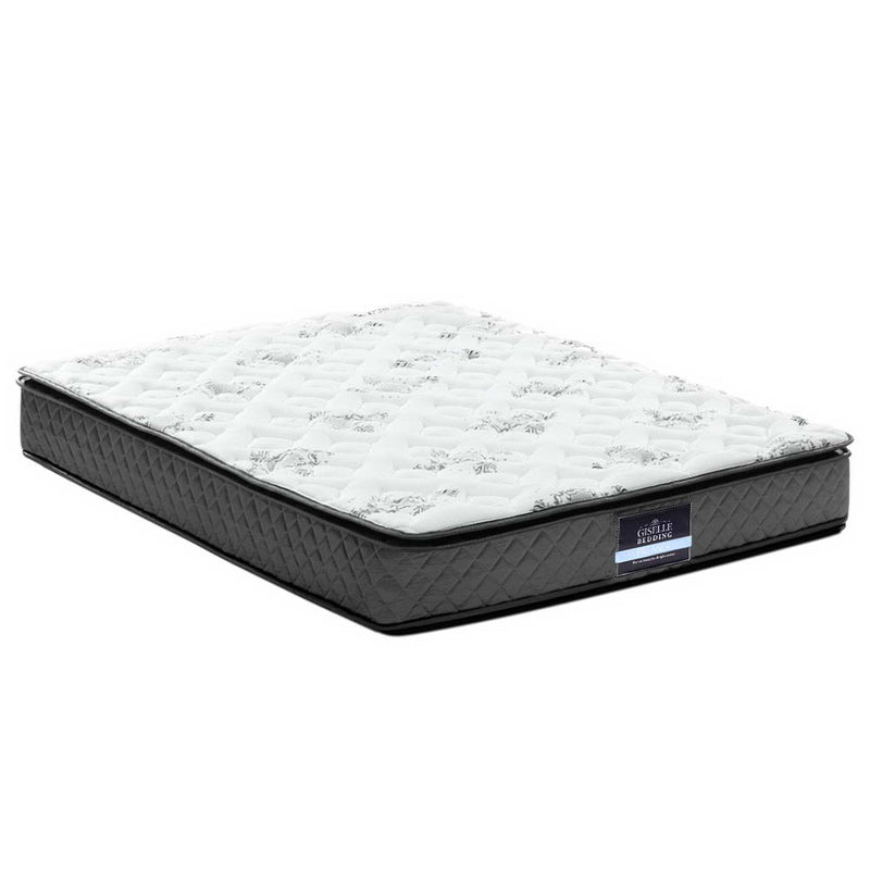 Giselle Bedding Rocco Bonnell Spring Mattress 24cm Thick King