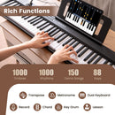 88-Key Folding Piano Keyboard with Wireless MIDI product image 4