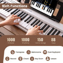 88-Key Folding Piano Keyboard with Wireless MIDI product image 14