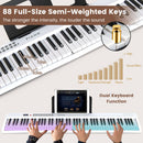 88-Key Folding Piano Keyboard with Wireless MIDI product image 19