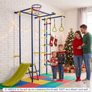 7-in-1 Wall-Mounted Indoor Jungle Gym product image 2