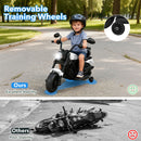 6V Kids Electric Motorcycle with Detachable Training Wheels and Music - product detail 7