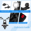 6V Kids Electric Motorcycle with Detachable Training Wheels and Music - product detail 8