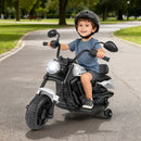 6V Kids Electric Motorcycle with Detachable Training Wheels and Music - product detail 2
