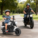 6V Kids Electric Motorcycle with Detachable Training Wheels and Music - product detail 9